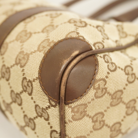Auth Gucci GG Canvas Handbag 000 0851 Women's GG Canvas Handbag Beige,Brown - Picture 8 of 13